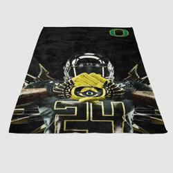 Oregon Ducks 1 Soft Fleece Blanket Meaningful Gift For Halloween Christmas