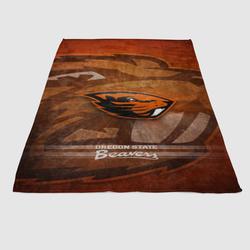 Oregon State Beavers Soft Fleece Blanket Meaningful Gift For Halloween Christmas