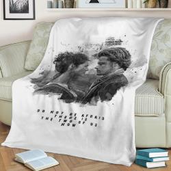 Outlander Quote 7 Fleece Throw Blanket Meaningful Gift For Halloween Christmas