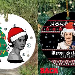 Paddington Bear Queen Elizabeth II 1926-2022 Ornament Perfect And Unique Gifts For Family On Christmas