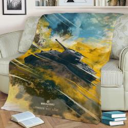 Panzer Vii Lu00F6We Fleece Throw Blanket Meaningful Gift For Halloween Christmas