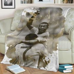 Pele Fleece Throw Blanket Meaningful Gift For Halloween Christmas