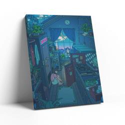 Perfect Blue Wall Art Canvas Meaning Christmas Gift For Son Daughter