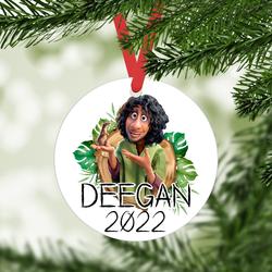 Personalized Bruno Encanto Christmas Ornament Perfect And Unique Gifts For Family On Christmas
