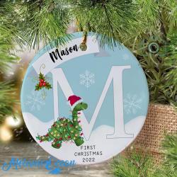Personalized Disney Baby s First Dinosaur Christmas Ornament Perfect And Unique Gifts For Family On Christmas