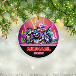Personalized Five Nights At Freddy s Security Breach Ornament Perfect And Unique Gifts For Family On Christmas