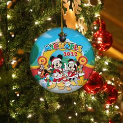 Personalized Mickey Clubhouse Christmas Ornament Perfect And Unique Gifts For Family On Christmas