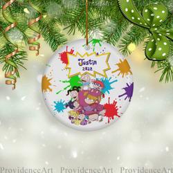 Personalized Rugrats 2022 Ornament Perfect And Unique Gifts For Family On Christmas Holiday