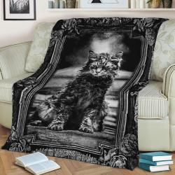 Pet Cemetery Fleece Throw Blanket Meaningful Gift For Halloween Christmas