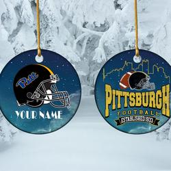Philadelphia Game Day PittsBurgh Football Chritmas Ornament Perfect And Unique Gifts For Family On Christmas