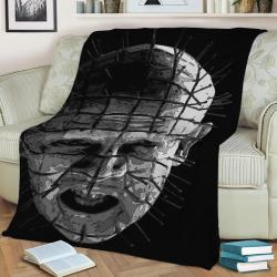 Pinhead Fleece Throw Blanket Meaningful Gift For Halloween Christmas