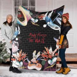 Pink Floyd Fleece Blanket Meaningful Gift For Halloween Christmas The Wall Immersion Premium