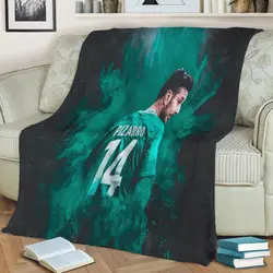 Pizzaro Fleece Throw Blanket Meaningful Gift For Halloween Christmas