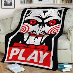 Play Fleece Throw Blanket Meaningful Gift For Halloween Christmas