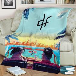 Pnl 91S Fleece Throw Blanket Meaningful Gift For Halloween Christmas