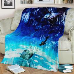 Point Break 3 Fleece Throw Blanket Meaningful Gift For Halloween Christmas
