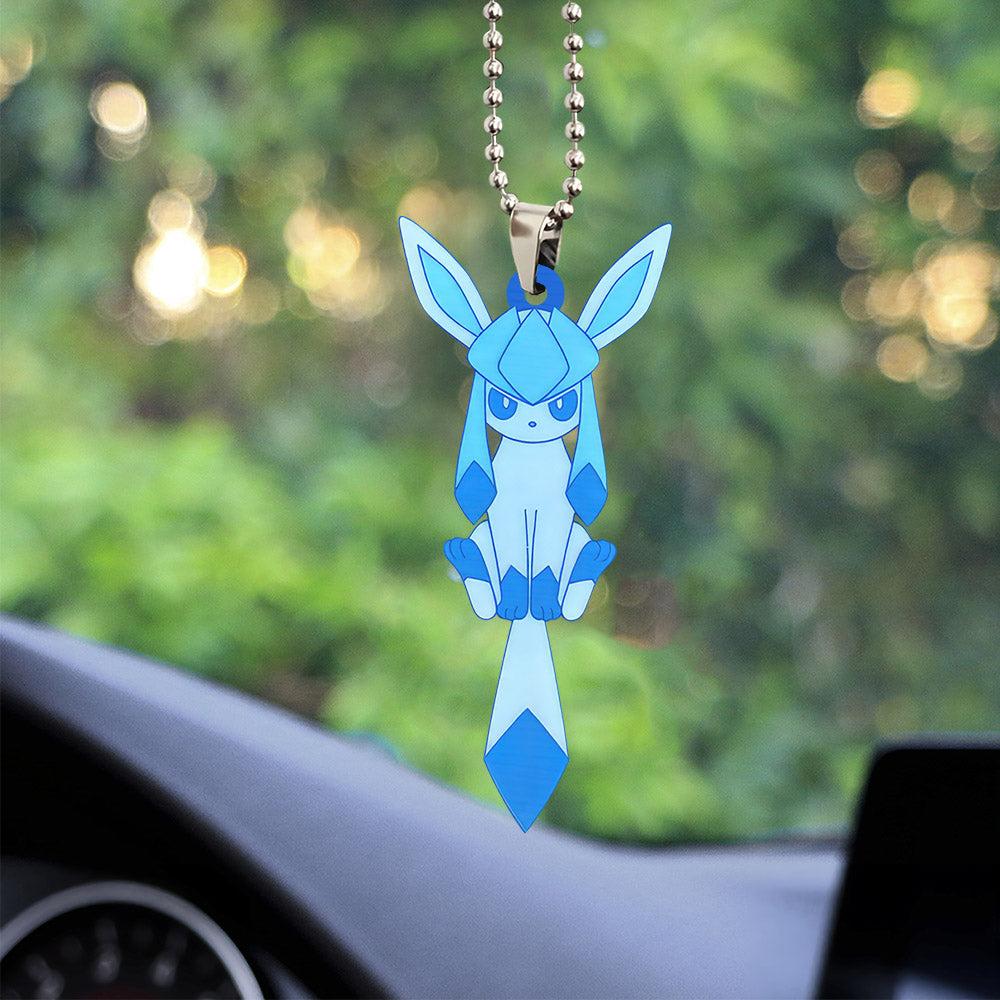 Pokemon Glaceon Eevee Evolution Car Ornament Custom Car Accessories Decorations Perfect And Unique Gifts For Family On Christmas