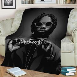 Polo G Fleece Throw Blanket Meaningful Gift For Halloween Christmas