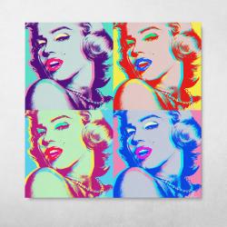 Pop Art Marilyn Monroe Wall Art Canvas Meaning Gift For Birthday Christmas