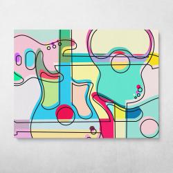 Pop Guitars Wall Art Canvas Meaning Gift For Birthday Christmas Halloween