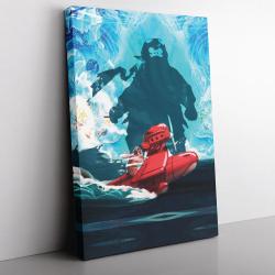 Porco Rosso Studio Ghibli Canvas Print Wall Art Canvas Christmas Gift For Son Daughter