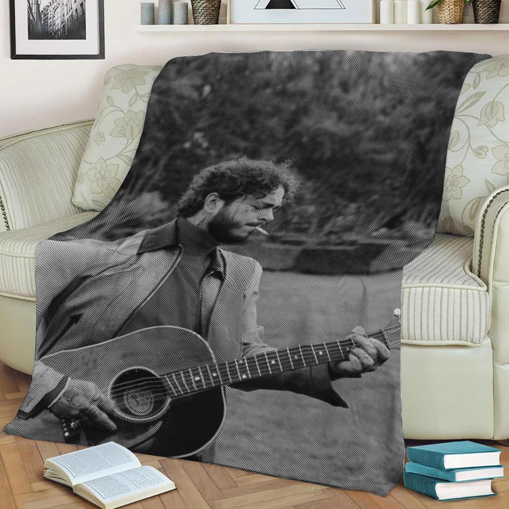Post Malone Fleece Throw Blanket Meaningful Gift For Halloween Christmas