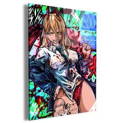 Power Chainsaw Man Wall Art Canvas Meaning Christmas Gift For Son Daughter