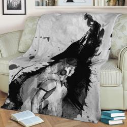 Princess Mononoke Fleece Throw Blanket Meaningful Gift For Halloween Christmas