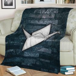 Prison Break Swan Fleece Throw Blanket Meaningful Gift For Halloween Christmas