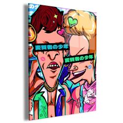 QR Pervy Boy NFT 16 BNB Edition 3 Wall Art Canvas Christmas Gift For Son Daughter