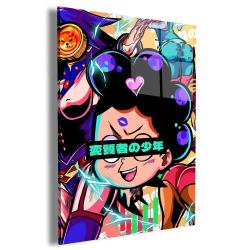 QR Pervy Boy NFT 23 Purple Balls Edition Wall Art Canvas Christmas Gift For Son Daughter