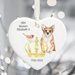 Queen Elizabeth II Memorial Christmas Tree Ornament Perfect And Unique Gifts For Family On Christmas