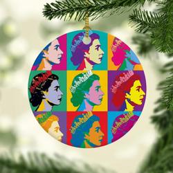 Queen Elizabeth Memorial Christmas Ornament Perfect And Unique Gifts For Family On Christmas