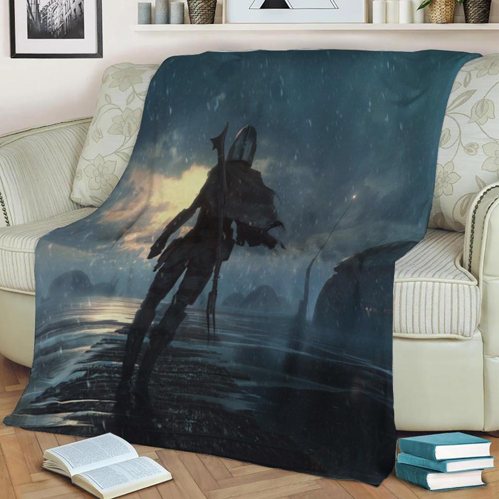 Rain Fleece Throw Blanket Meaningful Gift For Halloween Christmas
