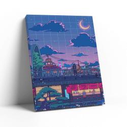 Ramen Village Wall Art Canvas Meaning Birthday Christmas Gift For Son Daughter