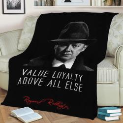 Raymond Red Reddington Fleece Throw Blanket Meaningful Gift For Halloween Christmas