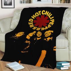 Red Hot Chili Peppers Fleece Throw Blanket Meaningful Gift For Halloween Christmas