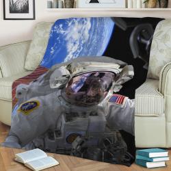 Replacing Solar Batteries Fleece Throw Blanket Meaningful Gift For Halloween Christmas