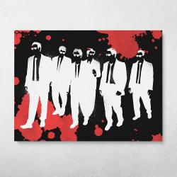 Reservoir Dogs (Dark) Wall Art Canvas Meaning Gift For Birthday Christmas