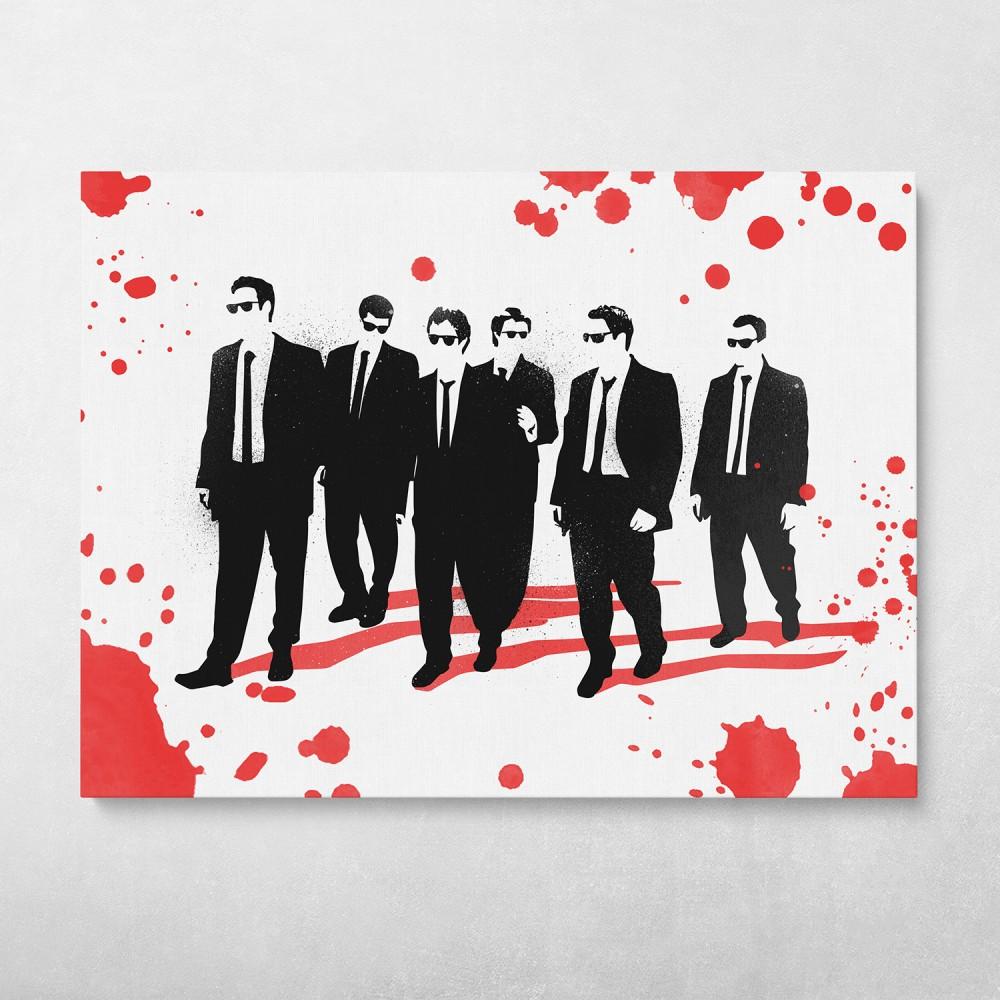 Reservoir Dogs (Light) Wall Art Canvas Meaning Gift For Birthday Christmas