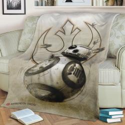 Resistance Fleece Throw Blanket Meaningful Gift For Halloween Christmas