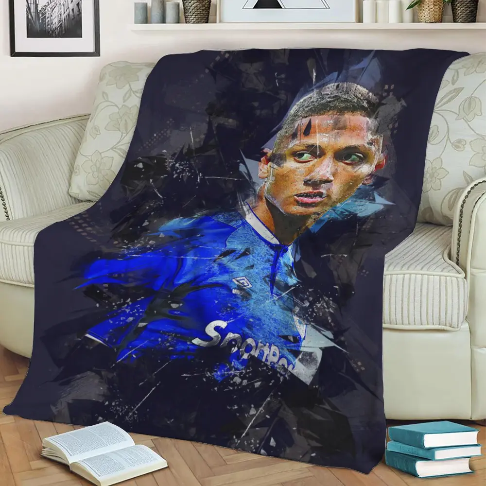 Richarlison Fleece Throw Blanket Meaningful Gift For Halloween Christmas