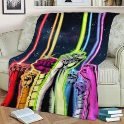 Ring Alliance Fleece Throw Blanket Meaningful Gift For Halloween Christmas
