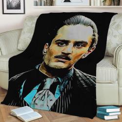 Robert De Niro Fleece Throw Blanket Meaningful Gift For Halloween Christmas