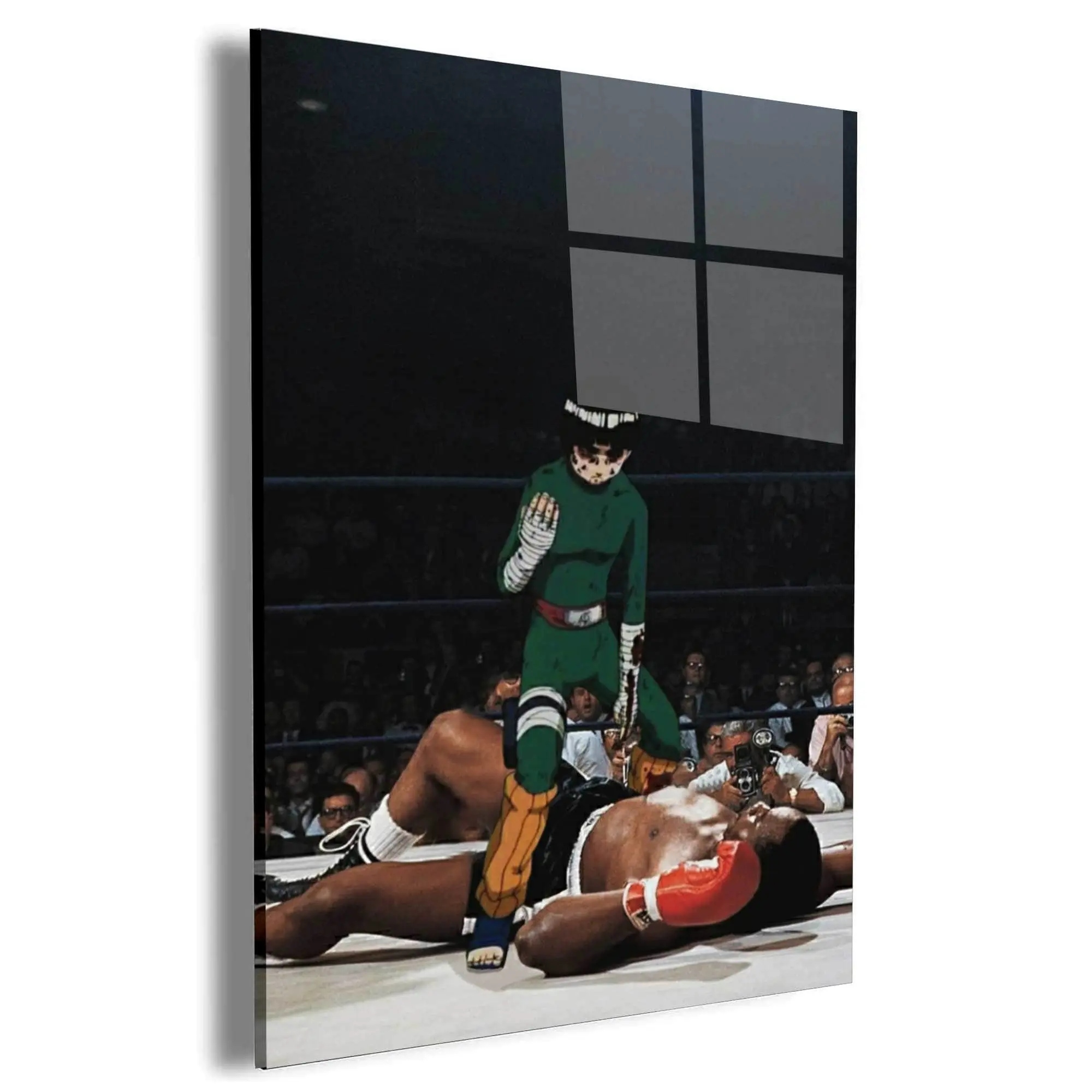Rock Lee vs Patterson Wall Art Canvas Meaning Christmas Gift For Son Daughter