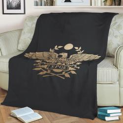 Roman Empire Fleece Throw Blanket Meaningful Gift For Halloween Christmas