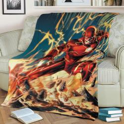 Run Like Hell Fleece Throw Blanket Meaningful Gift For Halloween Christmas