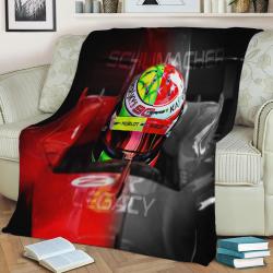 Schumacher Legacy Fleece Throw Blanket Meaningful Gift For Halloween Christmas