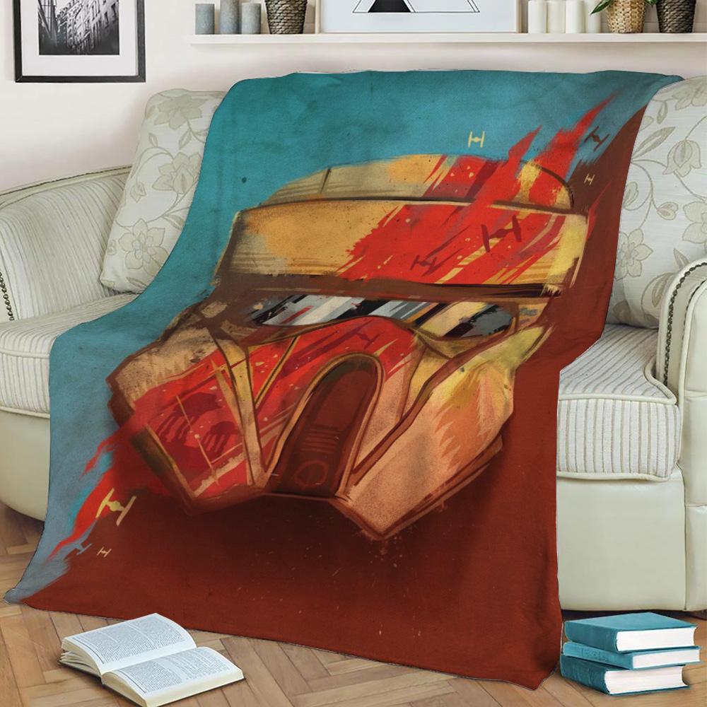 Scout Fleece Throw Blanket Meaningful Gift For Halloween Christmas