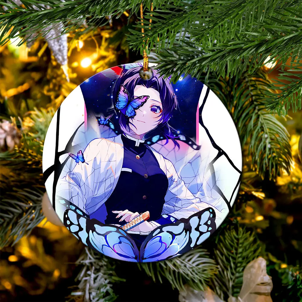 Shinobu Sky Butterfly Mica Ornament Perfect Gift For Holiday Perfect And Unique Gifts For Family On Christmas